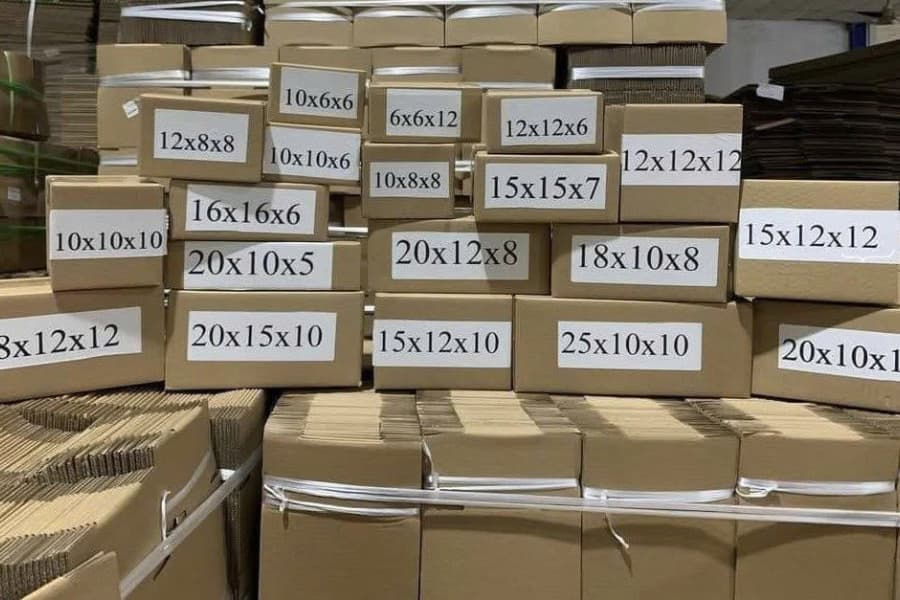 Ảnh:hộp carton đối khẩu đa dạng kích thước